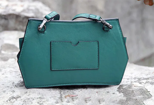 Handmade small phone clutch purse leather crossbody bag shoulder bag women
