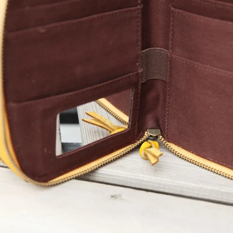 Handmade Women's Green Leather Shoulder Clutch Purse Handbag Crossbody Bag Clutch Purse