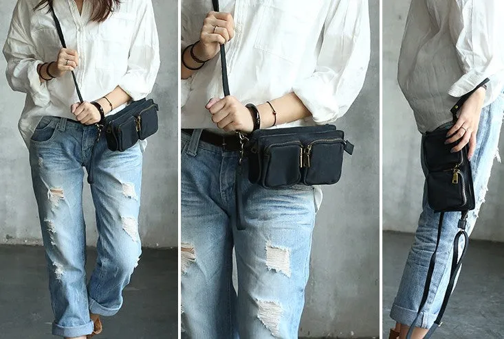 Handmade WOMENs LEATHER Wristlet Purse Mini Shoulder Bag Purse FOR WOMEN