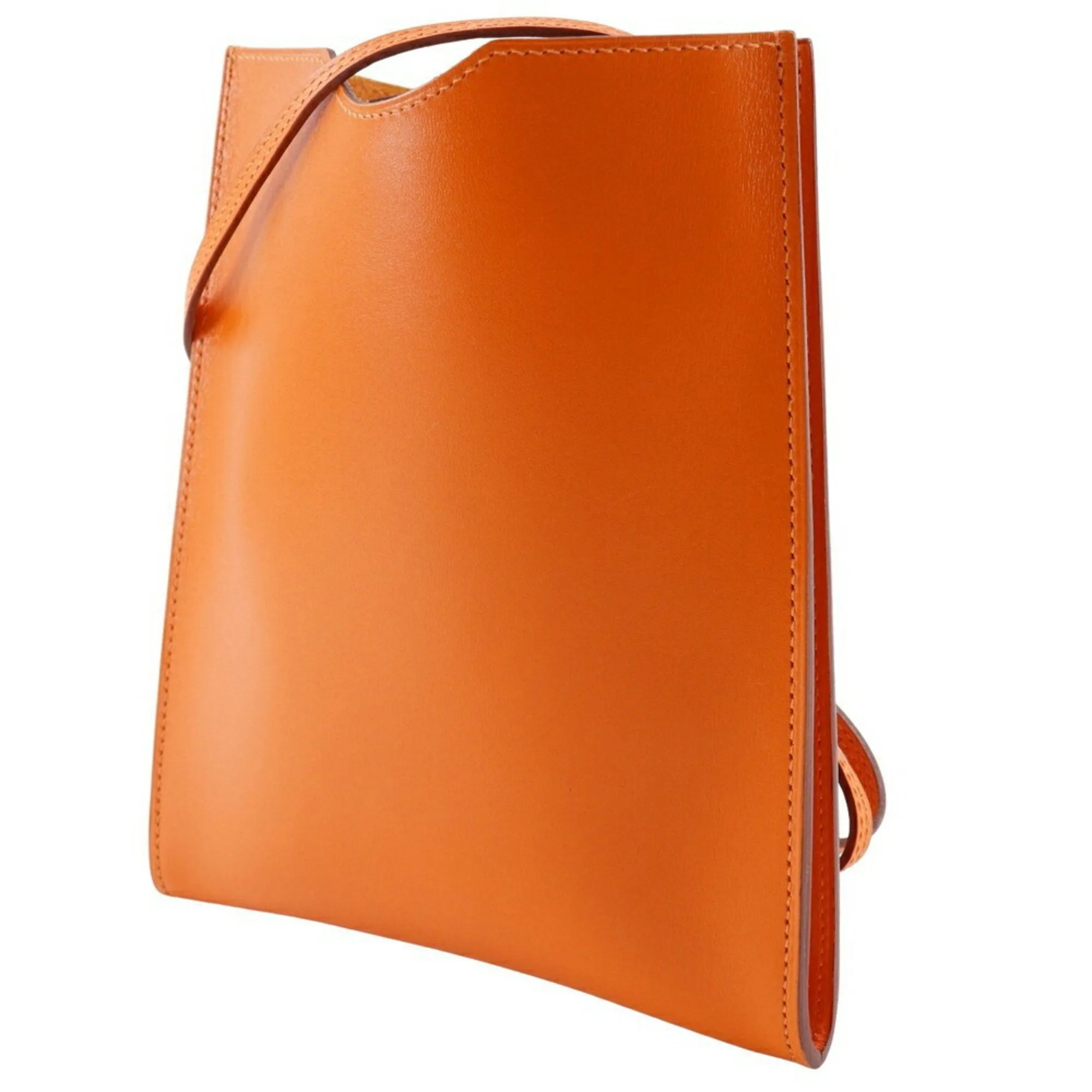 Hermes Box Calf Leather Shoulder Bag (Pre-Owned)