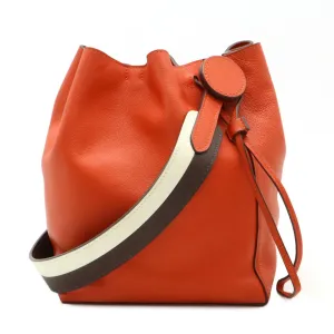 Hermes  Color Evercalf Leather Shoulder Bag (Pre-Owned)