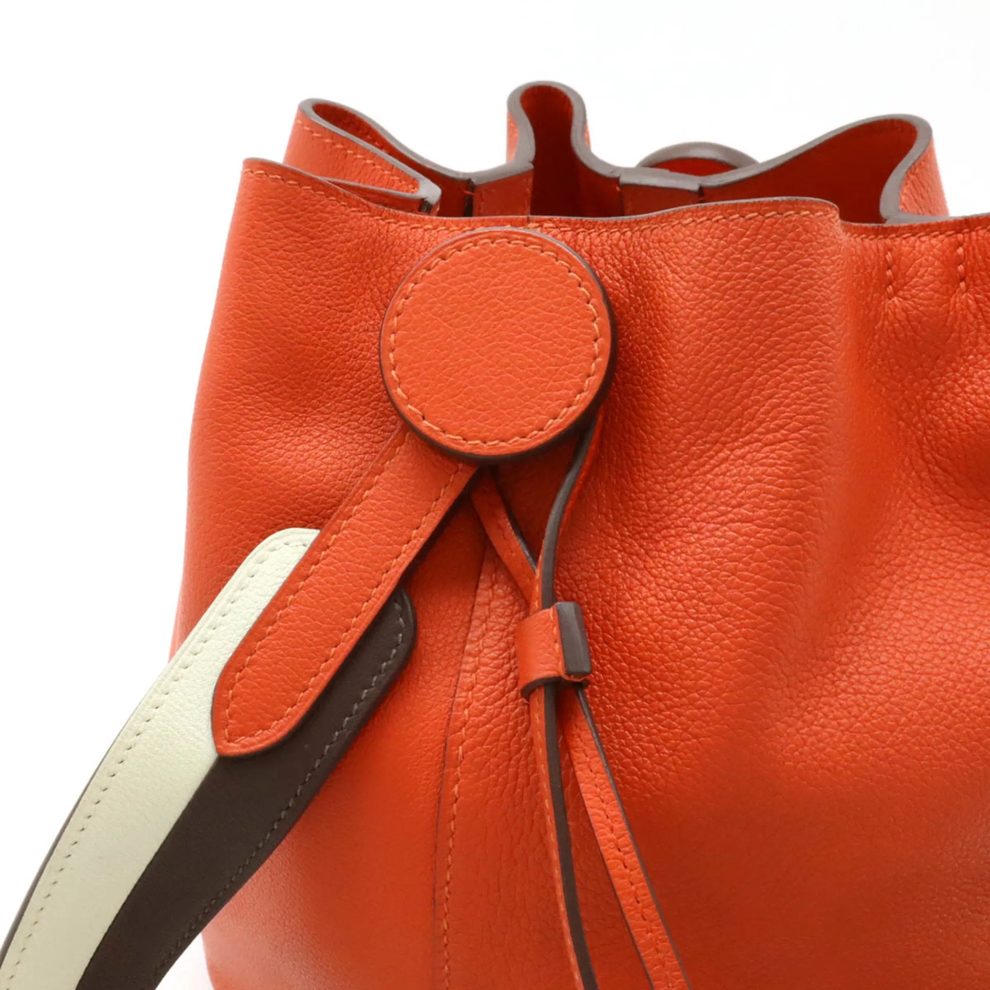 Hermes  Color Evercalf Leather Shoulder Bag (Pre-Owned)