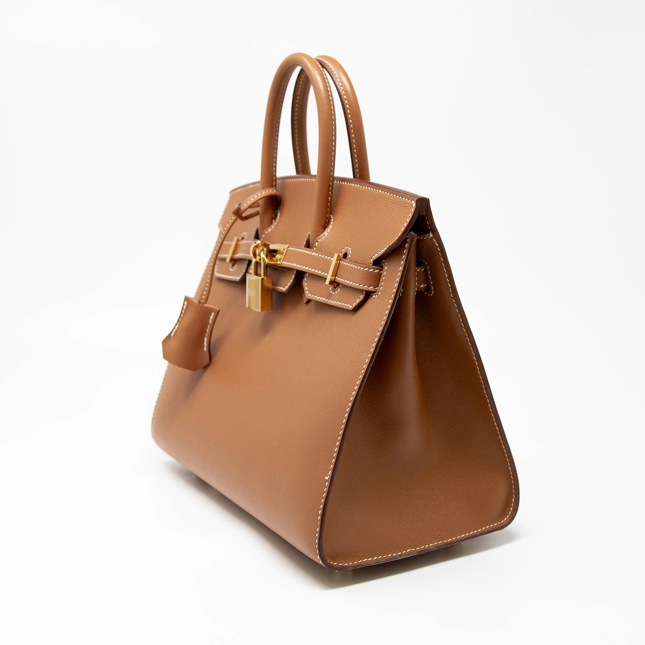Hermes Gold Epsom Birkin Madame 25