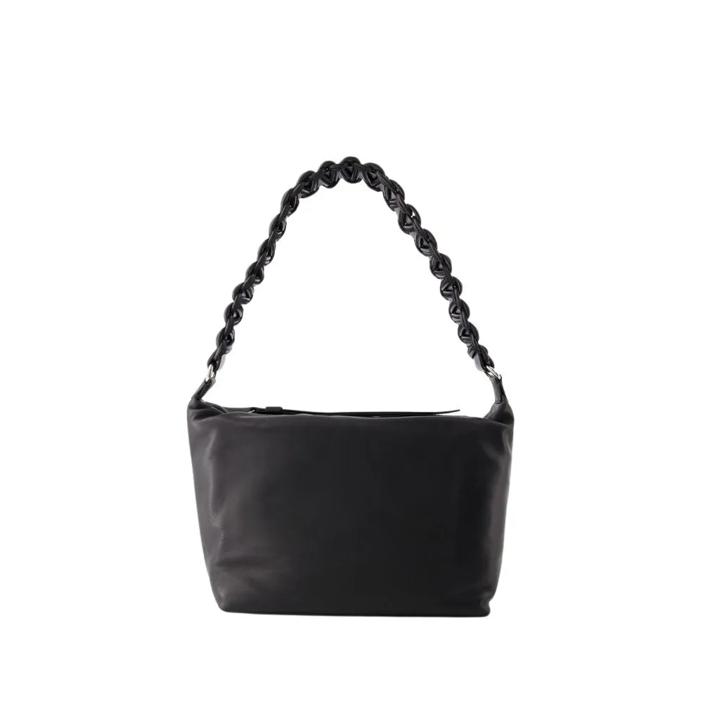 Hobo Lattice Xl Bag - Leather - Black