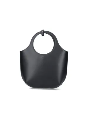 Holy" Medium Handbag ?Black