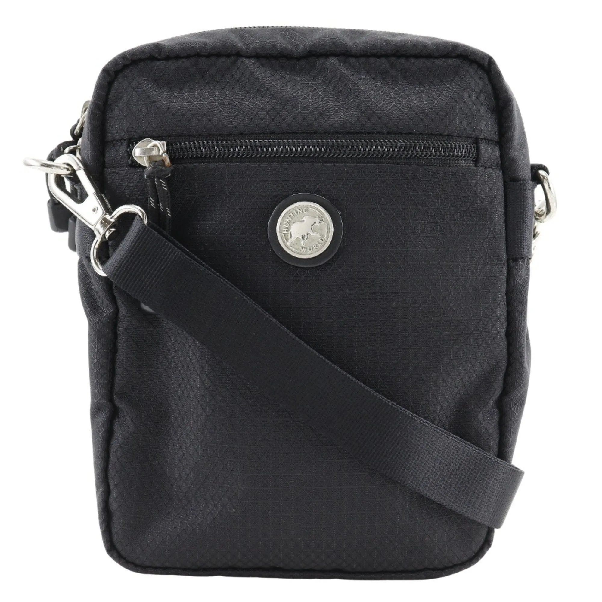 Hunting World Nylon Shoulder Bag (Pre-Owned)