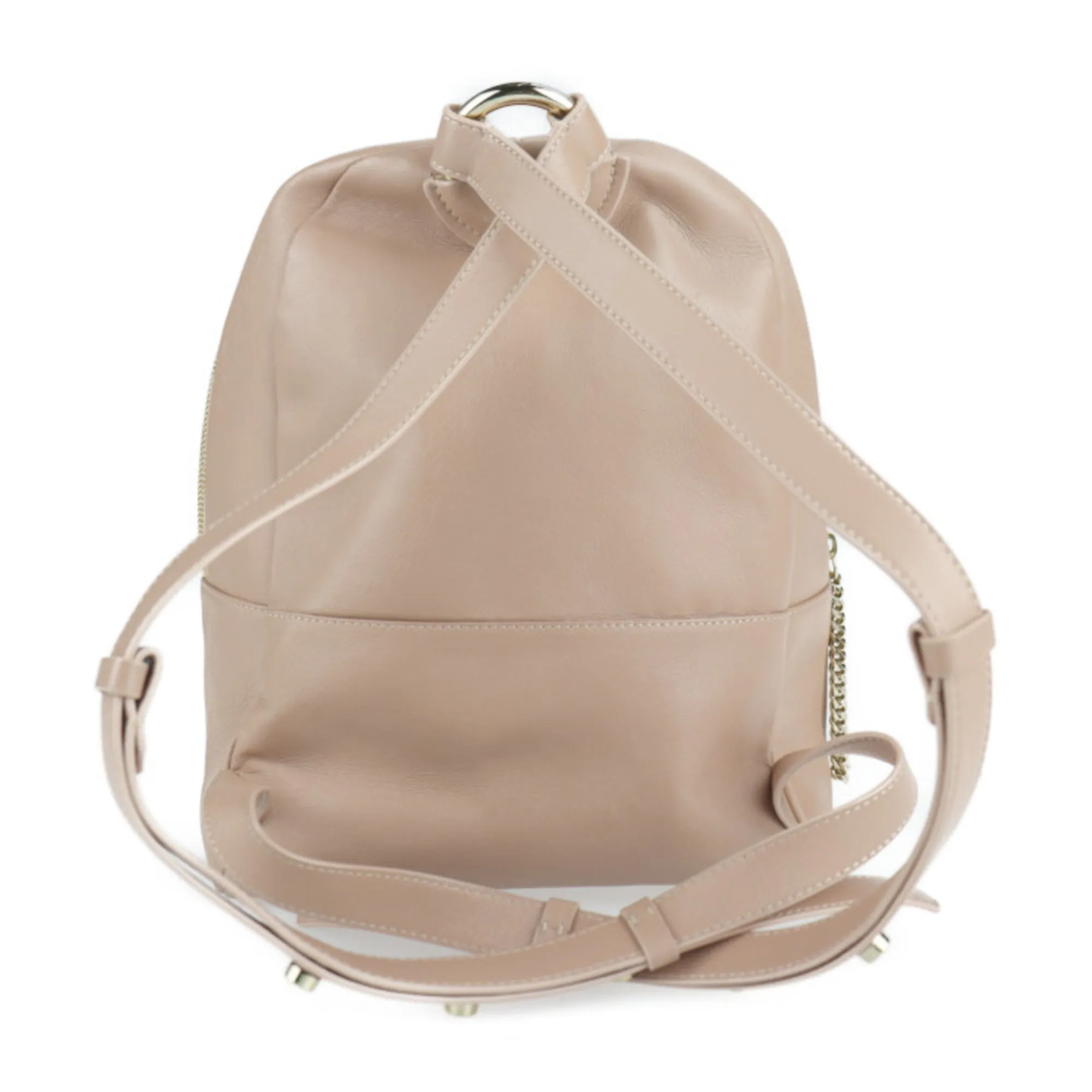 Jimmy Choo  Leather Backpack (Pre-Owned)