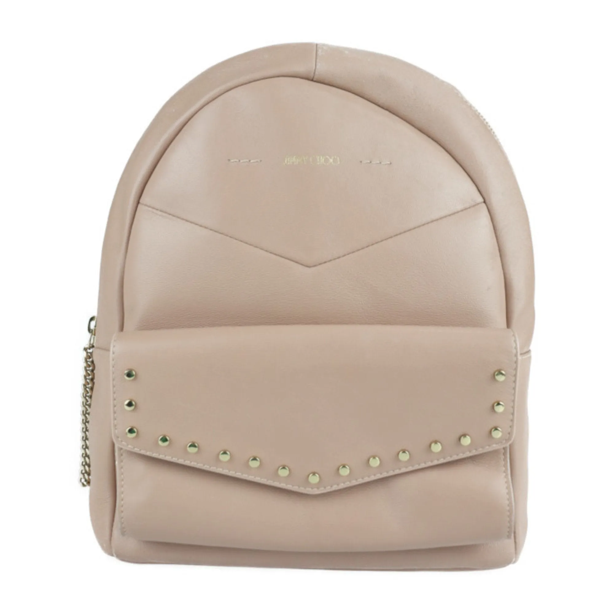 Jimmy Choo  Leather Backpack (Pre-Owned)