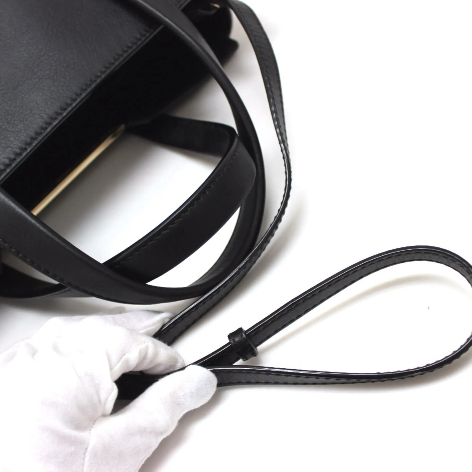 Jimmy Choo   Leather Handbag Shoulder Bag (Pre-Owned)