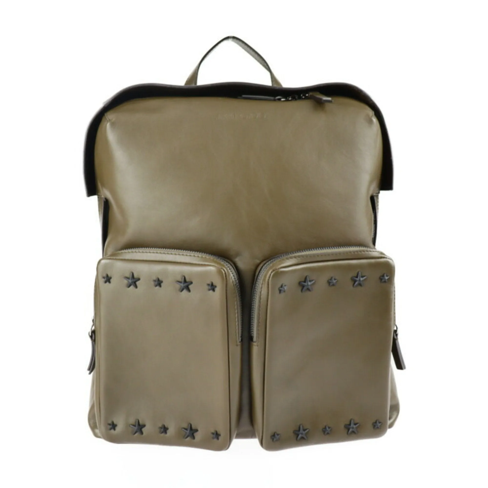 Jimmy Choo Star  Leather Backpack Bag (Pre-Owned)