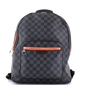 Josh Backpack Damier Graphite