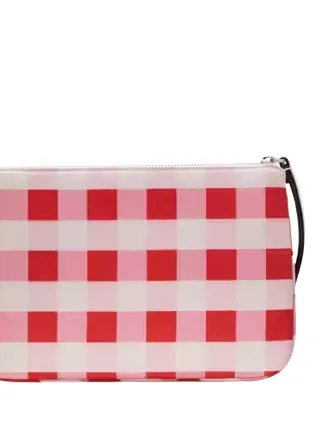 Kate Spade New York Chelsea Gingham Medium Wristlet