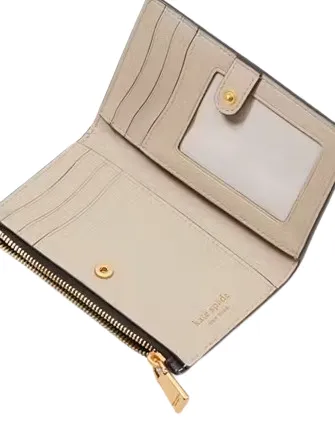 Kate Spade New York Morgan Colorblocked Small Slim Bifold Wallet
