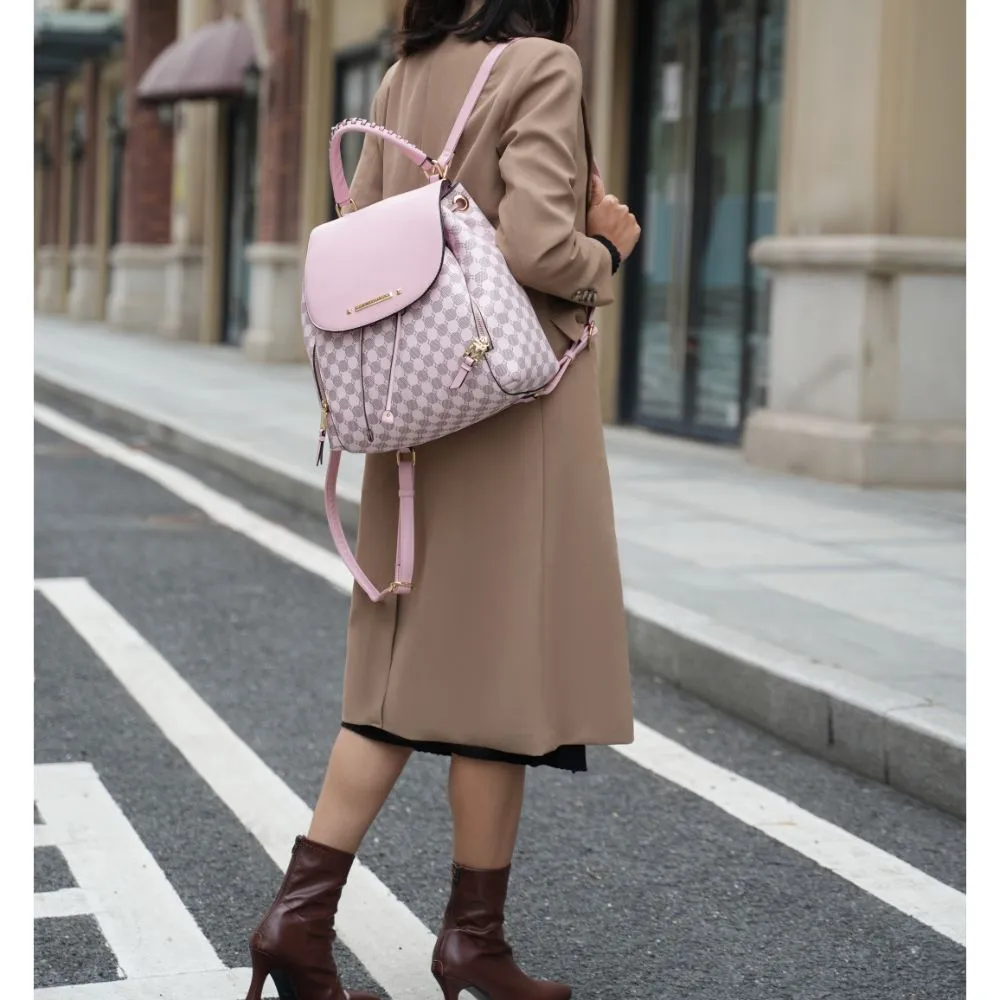 Kimberly Circular Print Backpack
