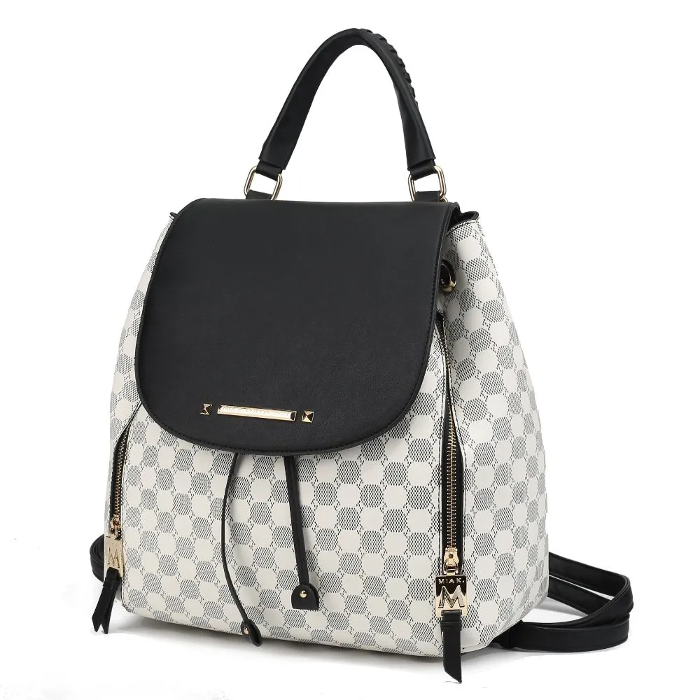 Kimberly Circular Print Backpack