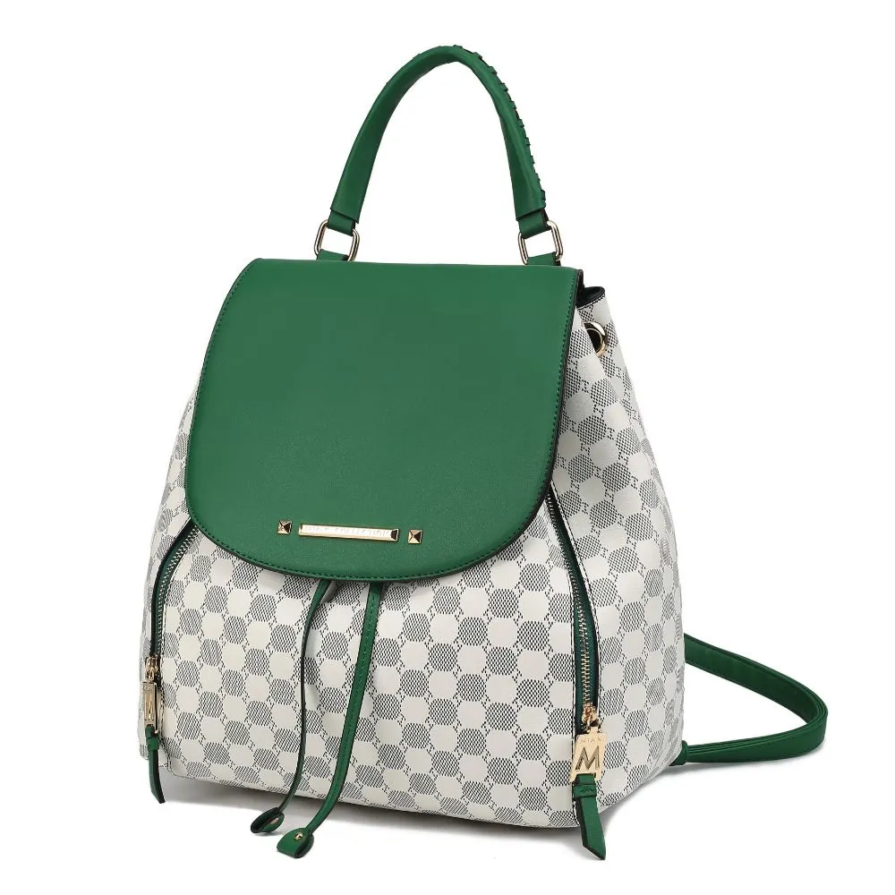 Kimberly Circular Print Backpack
