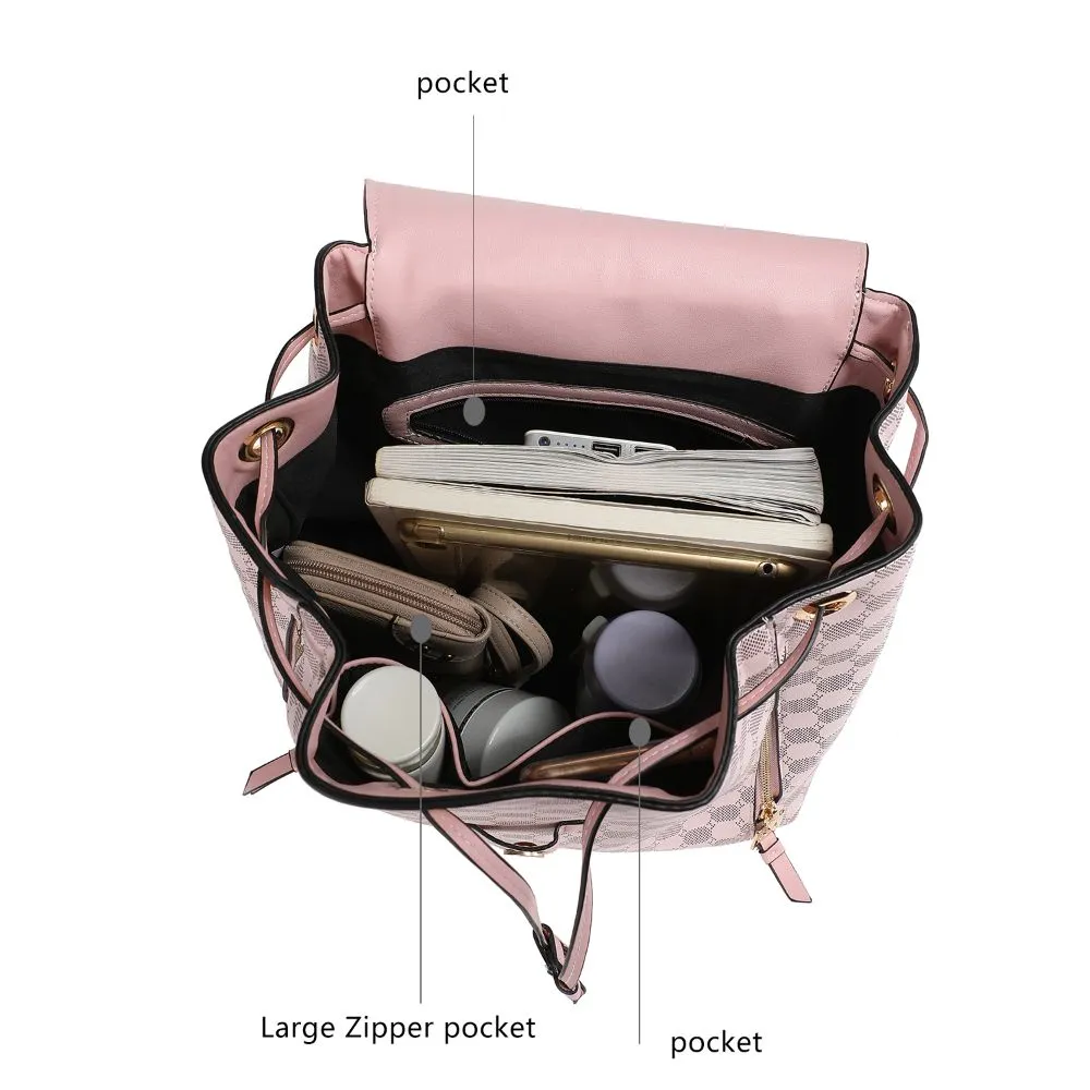 Kimberly Circular Print Backpack