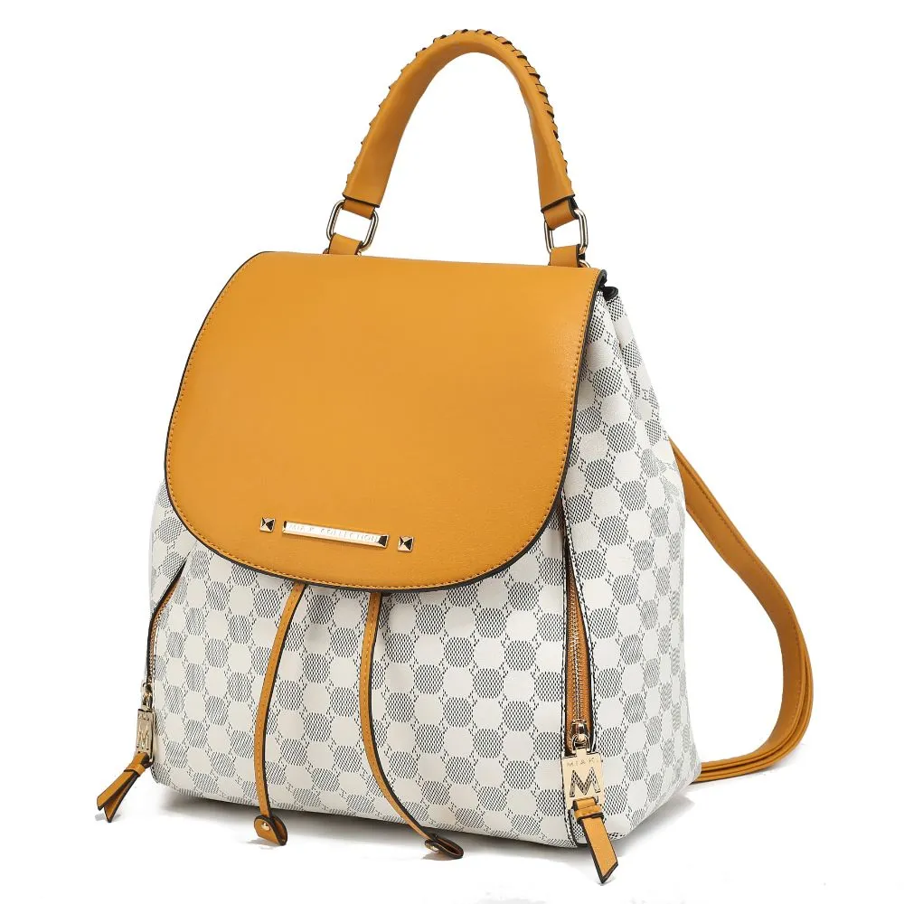Kimberly Circular Print Backpack