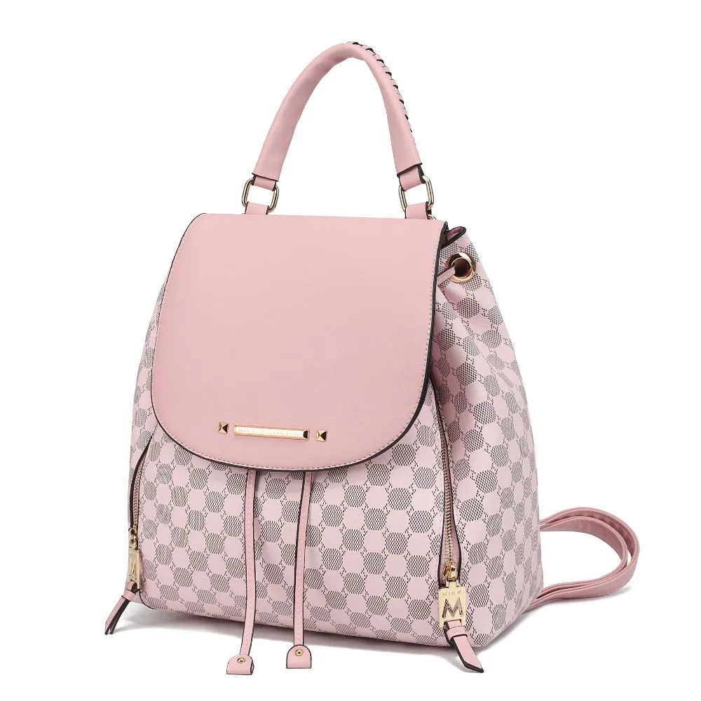 Kimberly Circular Print Backpack