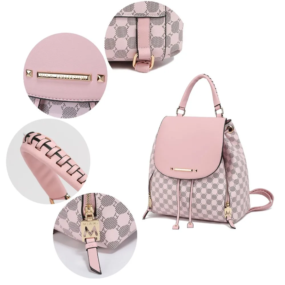 Kimberly Circular Print Backpack