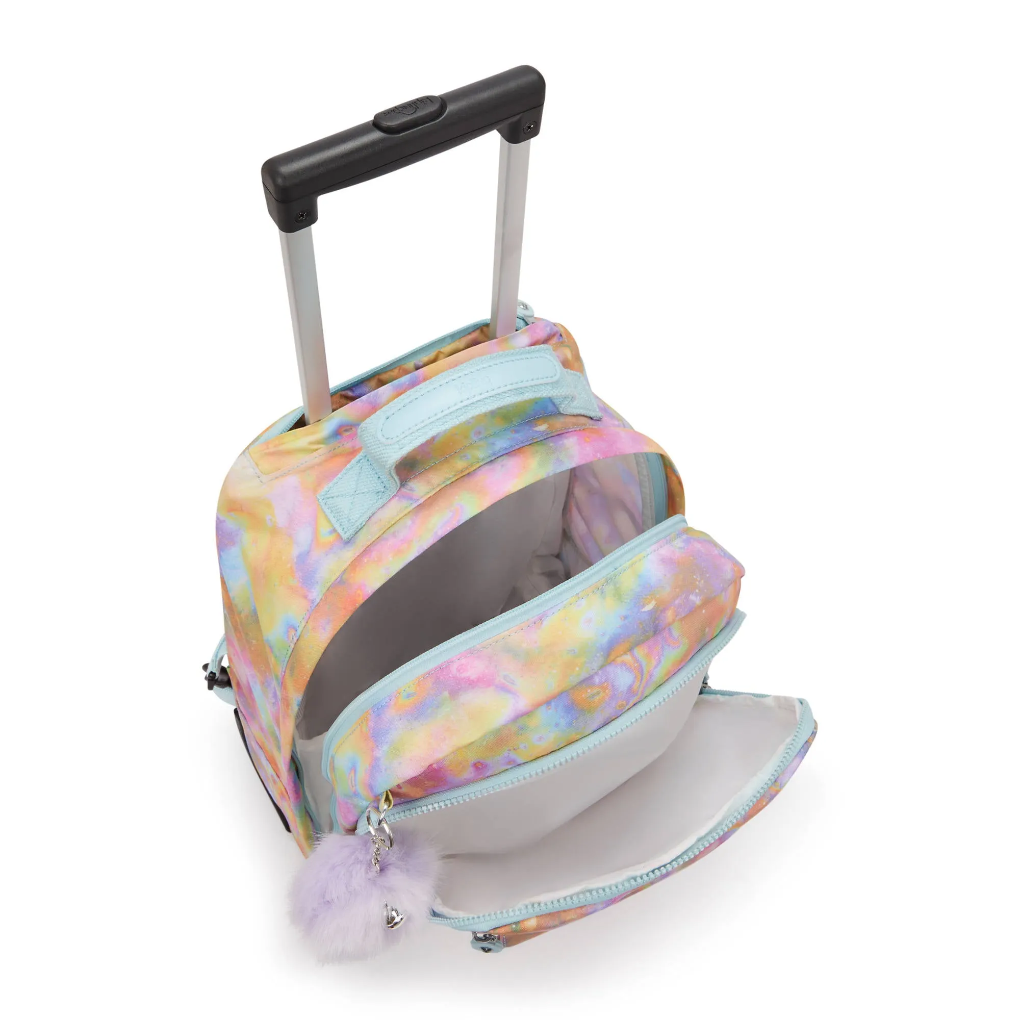 Kipling Sanaa Large Printed Rolling Backpack