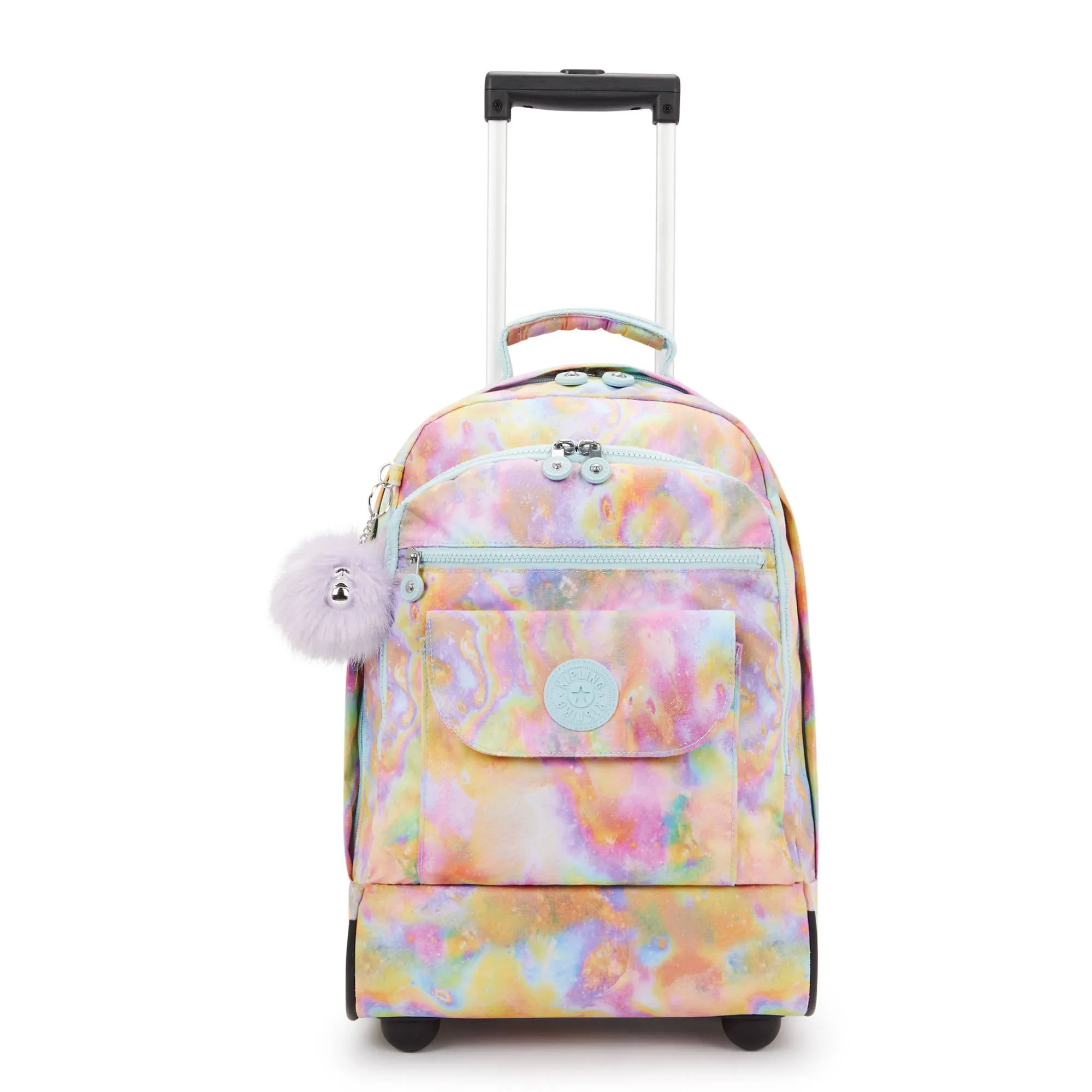 Kipling Sanaa Large Printed Rolling Backpack