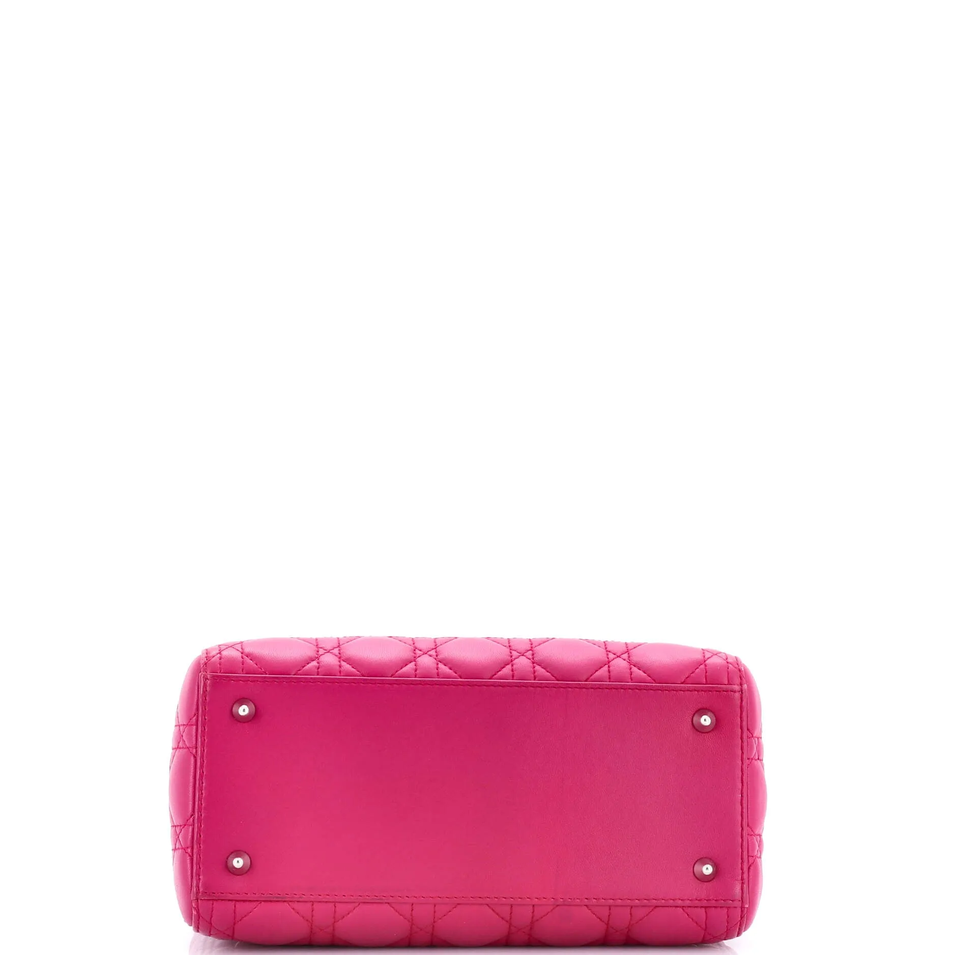 Lady Dior Bag Cannage Quilt Lambskin Medium