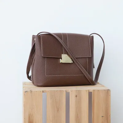 Leather Stylish Womens Shoulder Bag Shoulder Work Purse for Women