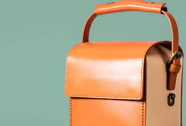 Leather Unique Handbag Box Bag Shoulder Bag Purse For Women