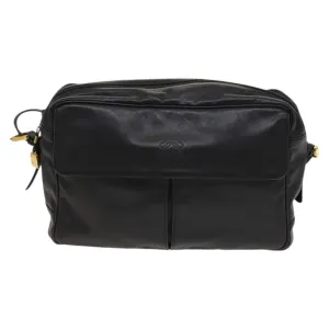 Loewe Anagram Leather Shoulder Bag (Pre-Owned)
