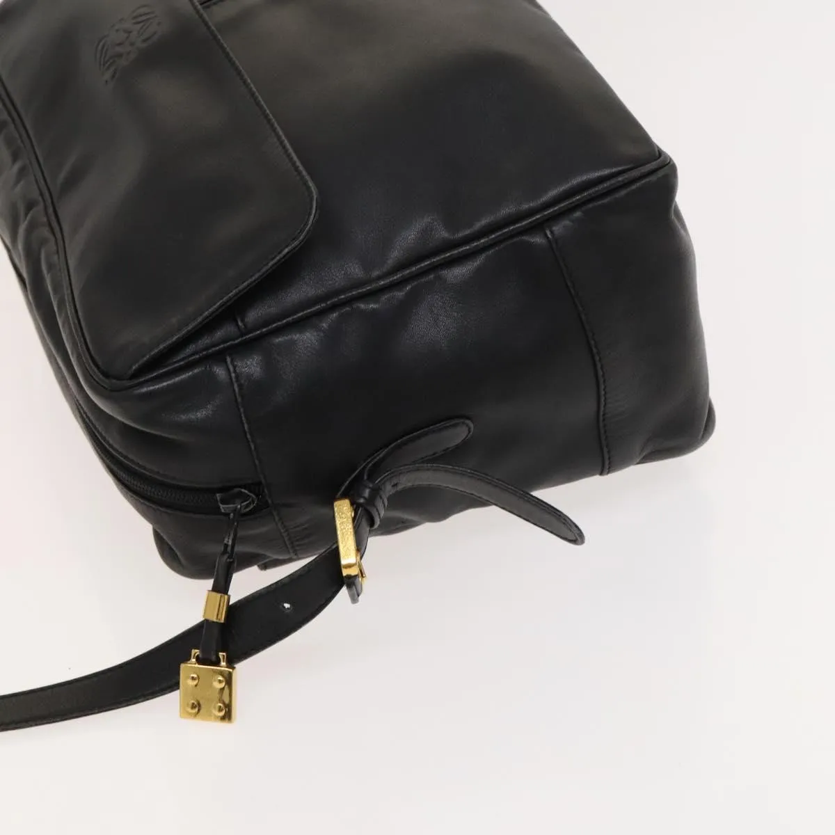 Loewe Anagram Leather Shoulder Bag (Pre-Owned)