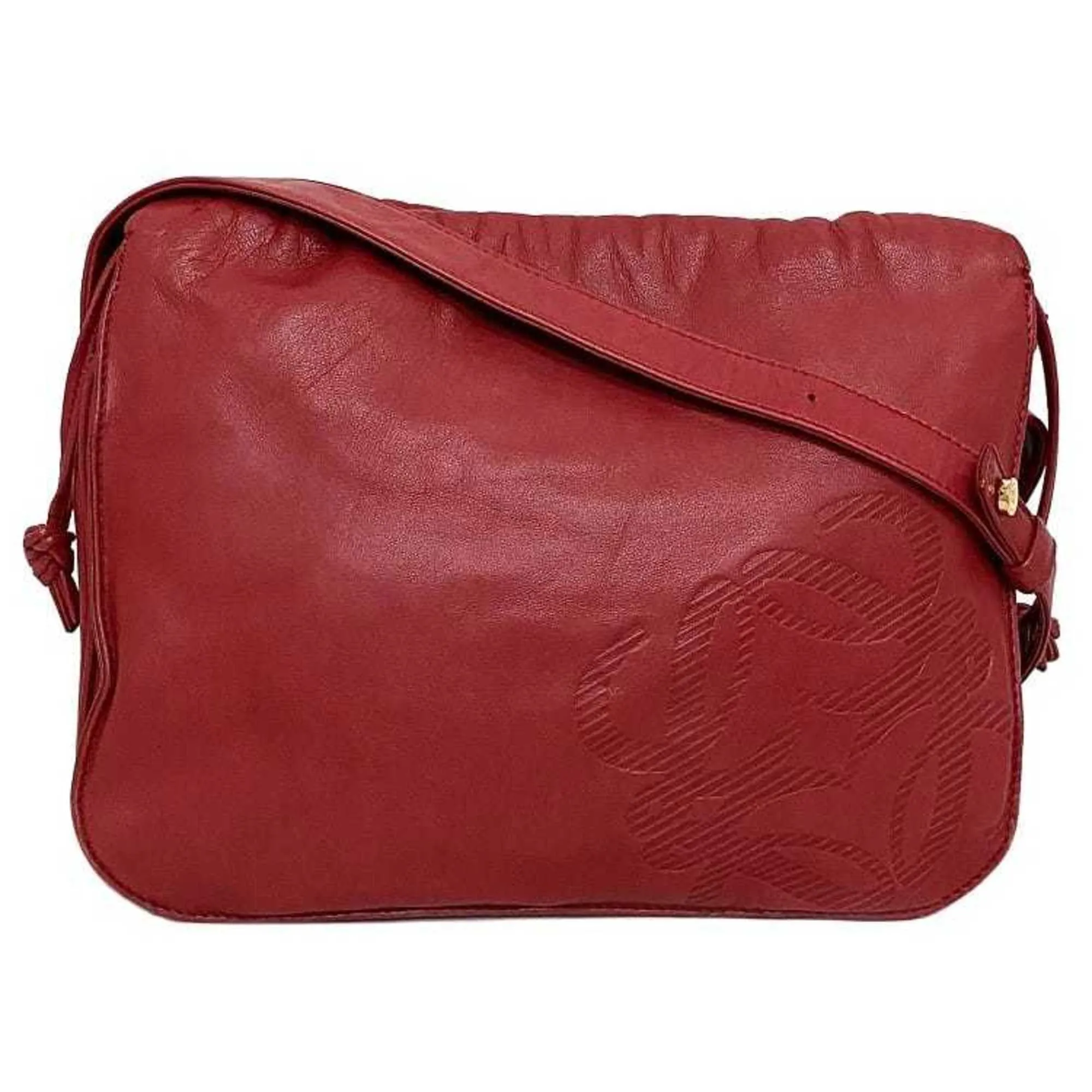 Loewe Anagram Leather Shoulder Bag (Pre-Owned)
