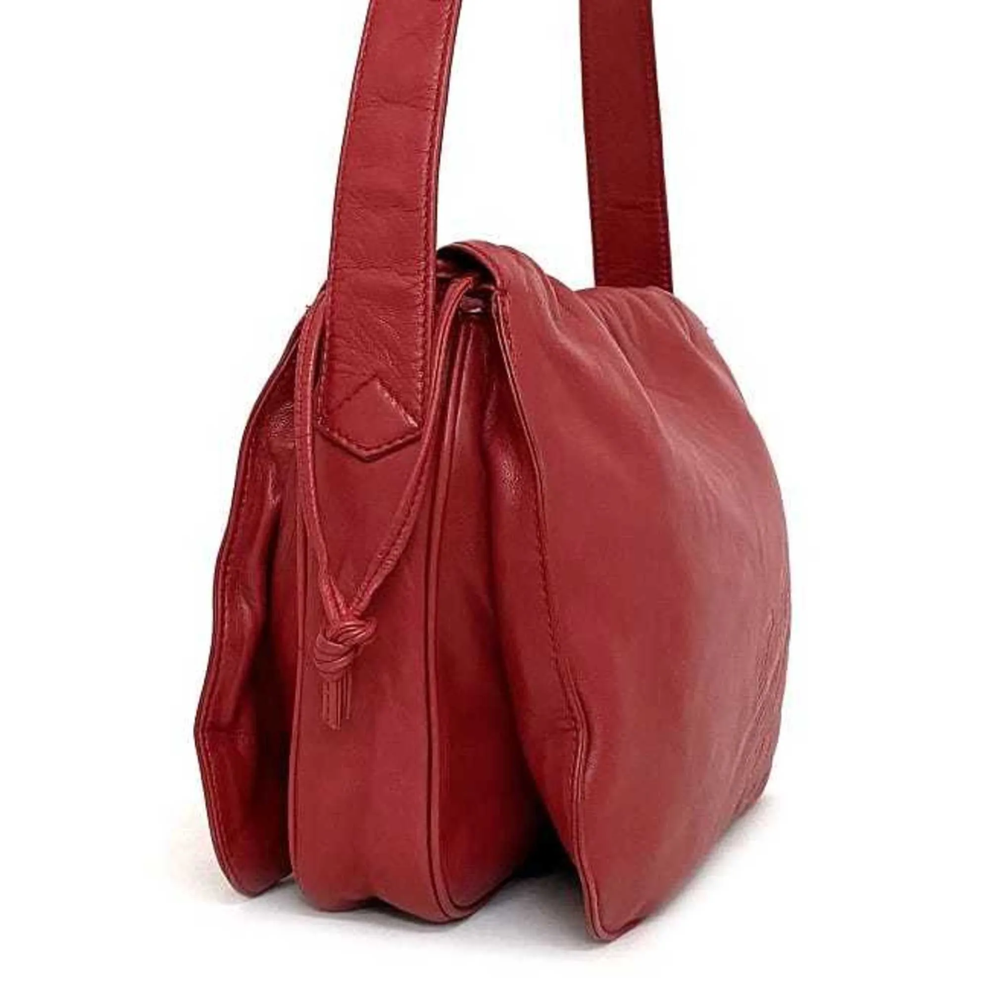 Loewe Anagram Leather Shoulder Bag (Pre-Owned)