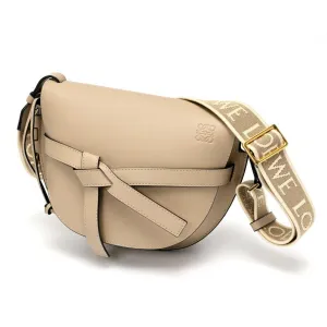 Loewe Jacquard Leather Shoulder Bag (Pre-Owned)