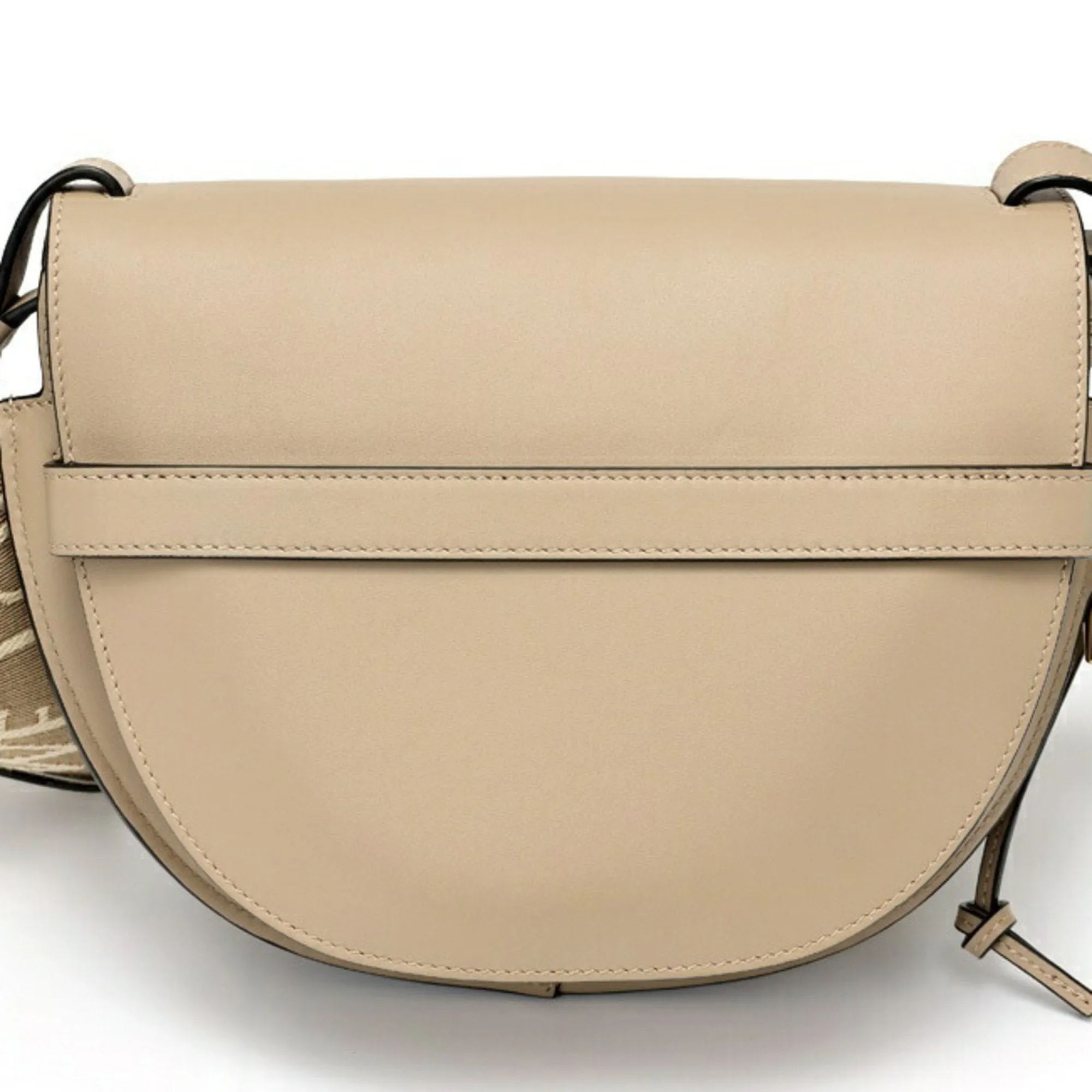 Loewe Jacquard Leather Shoulder Bag (Pre-Owned)