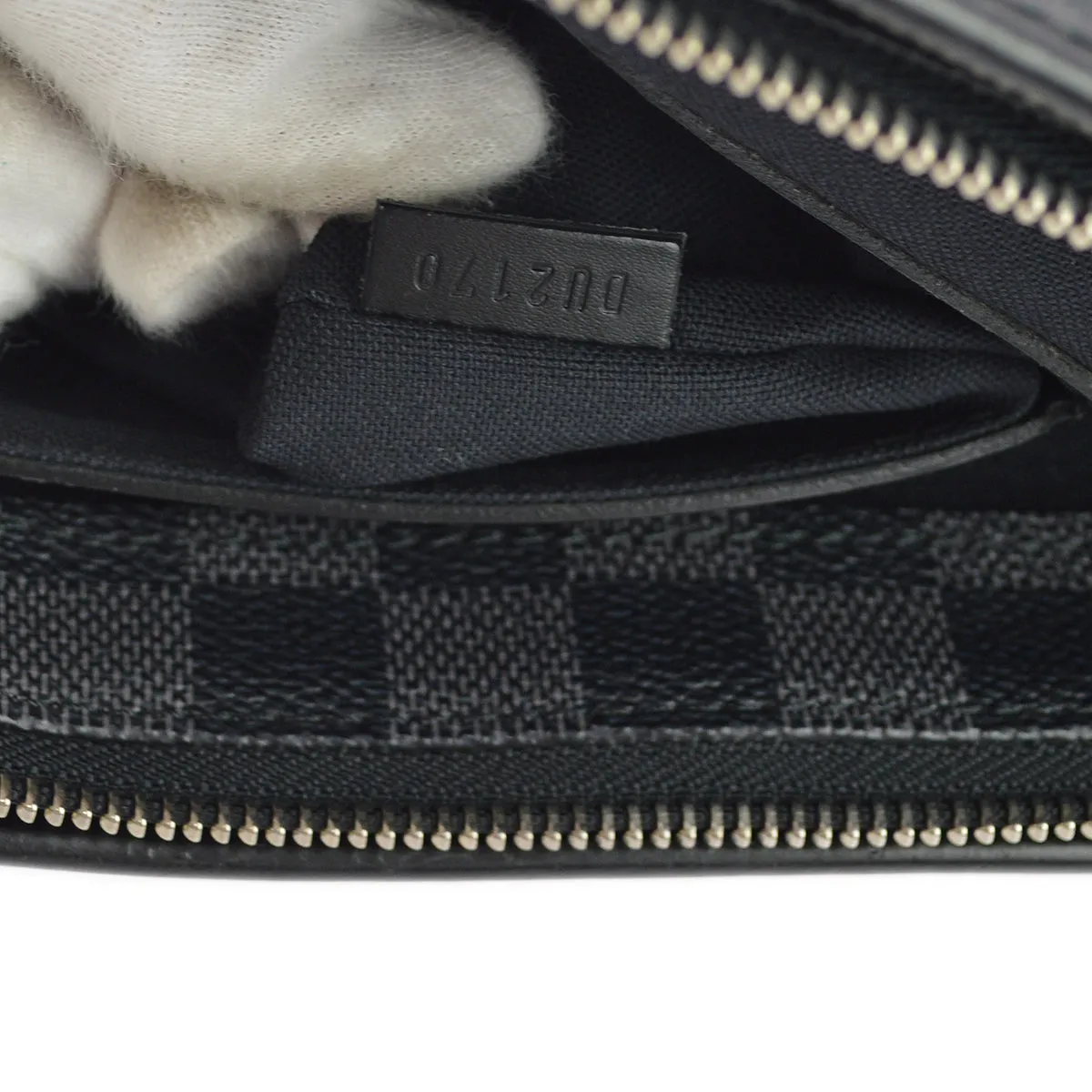 Louis Vuitton 2010 Damier Graphite Tadao 2way Tote Shoulder HandBag N51192