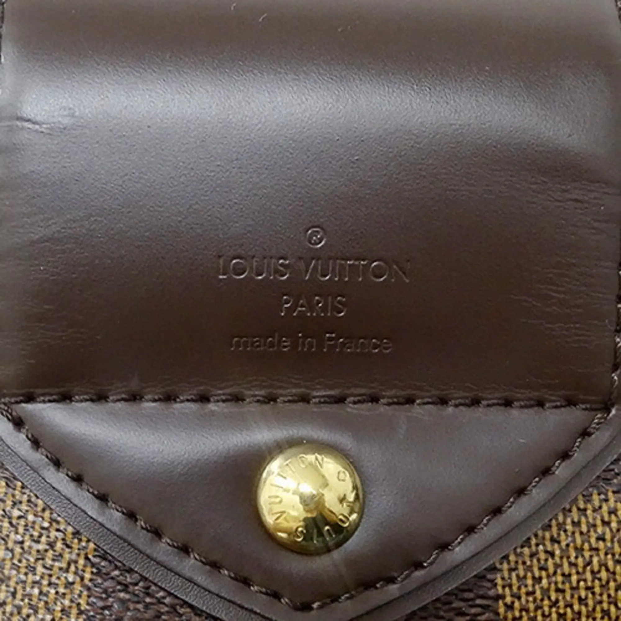 LOUIS VUITTON Bag Damier Women's Shoulder Sistina MM N41541 Brown
