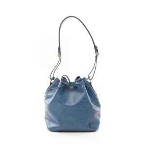 Louis Vuitton blue Toledo blue Leather Shoulder Bag (Pre-Owned)
