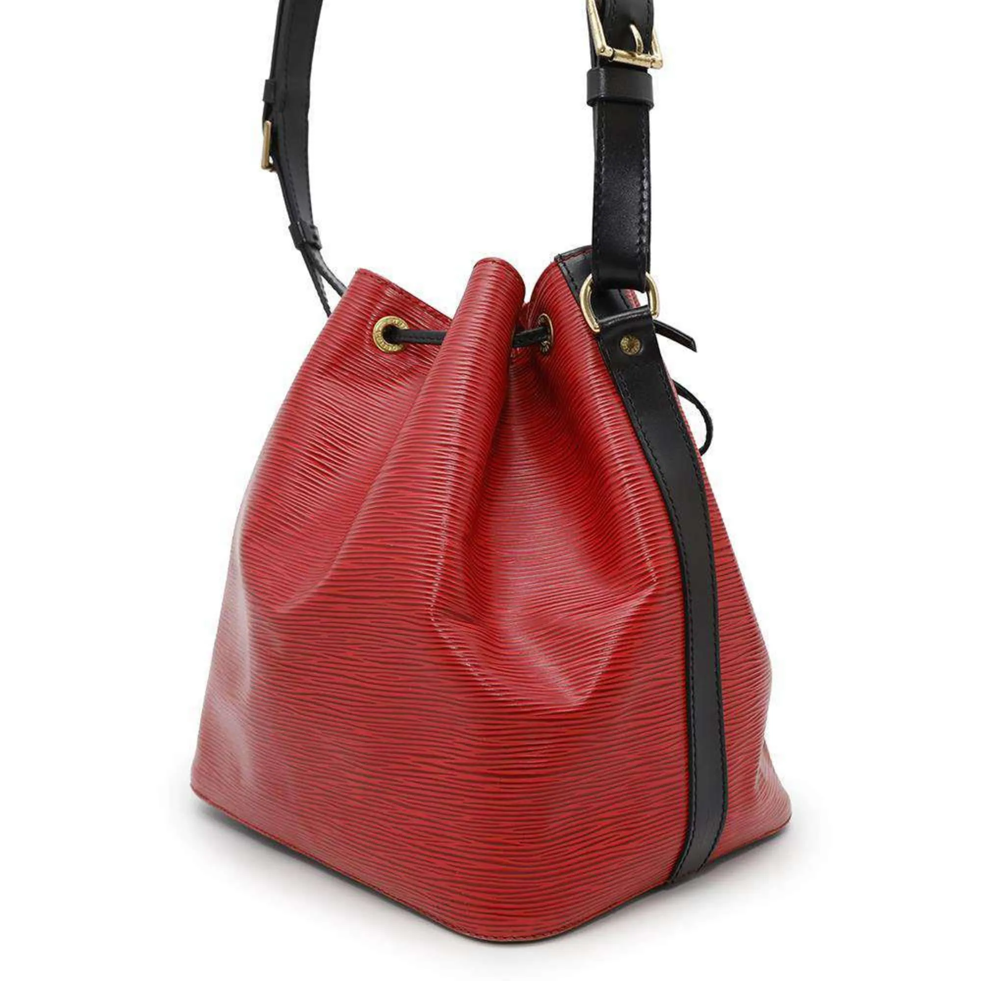 Louis Vuitton Castilian Noir Epi Leather Shoulder Bag (Pre-Owned)