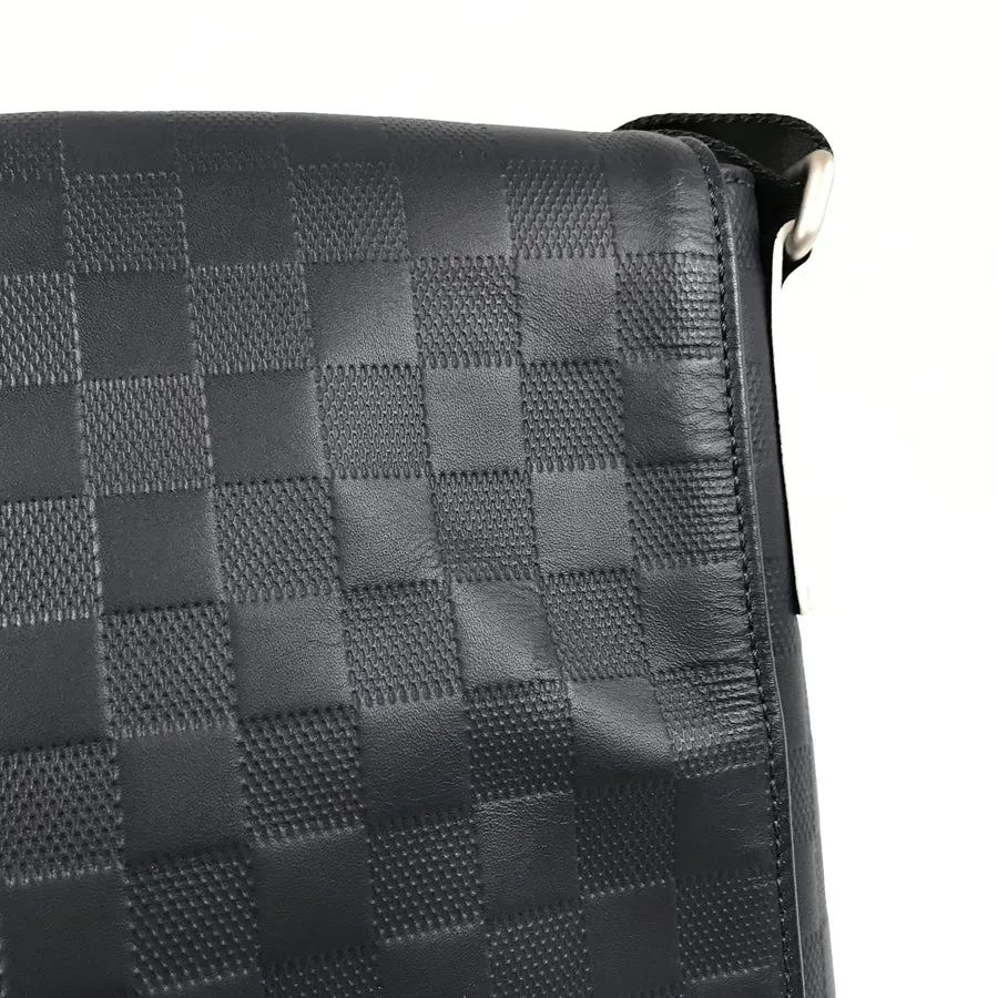 LOUIS VUITTON Damier Anfini District PM N41034 Shoulder bag