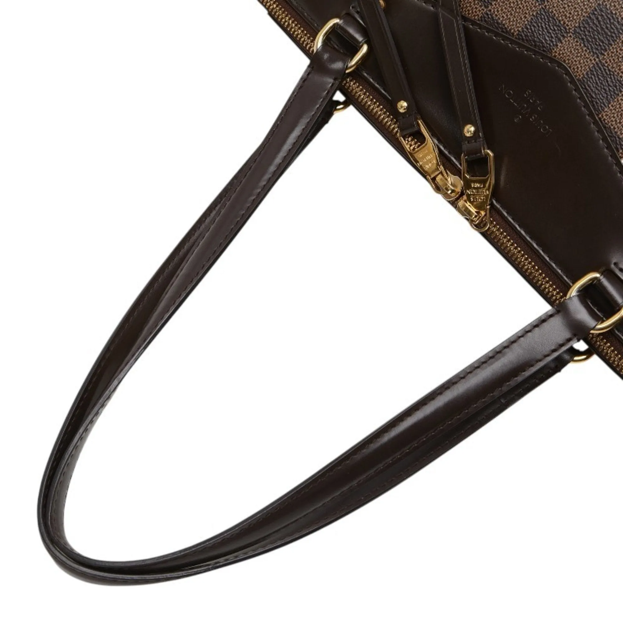 Louis Vuitton Damier Canvas Pvc Leather Shoulder Bag Tote Bag (Pre-Owned)