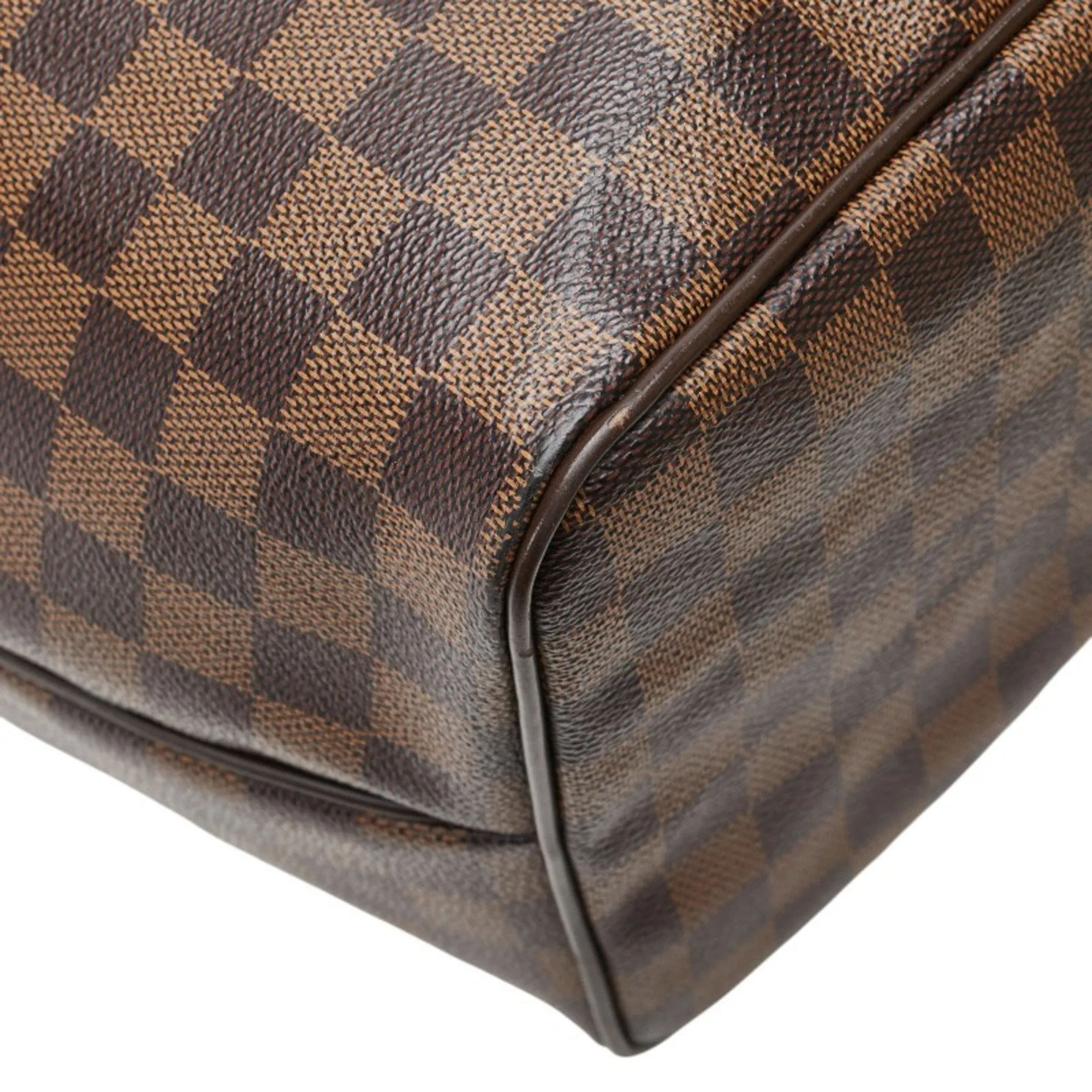 Louis Vuitton Damier Canvas Pvc Leather Shoulder Bag Tote Bag (Pre-Owned)