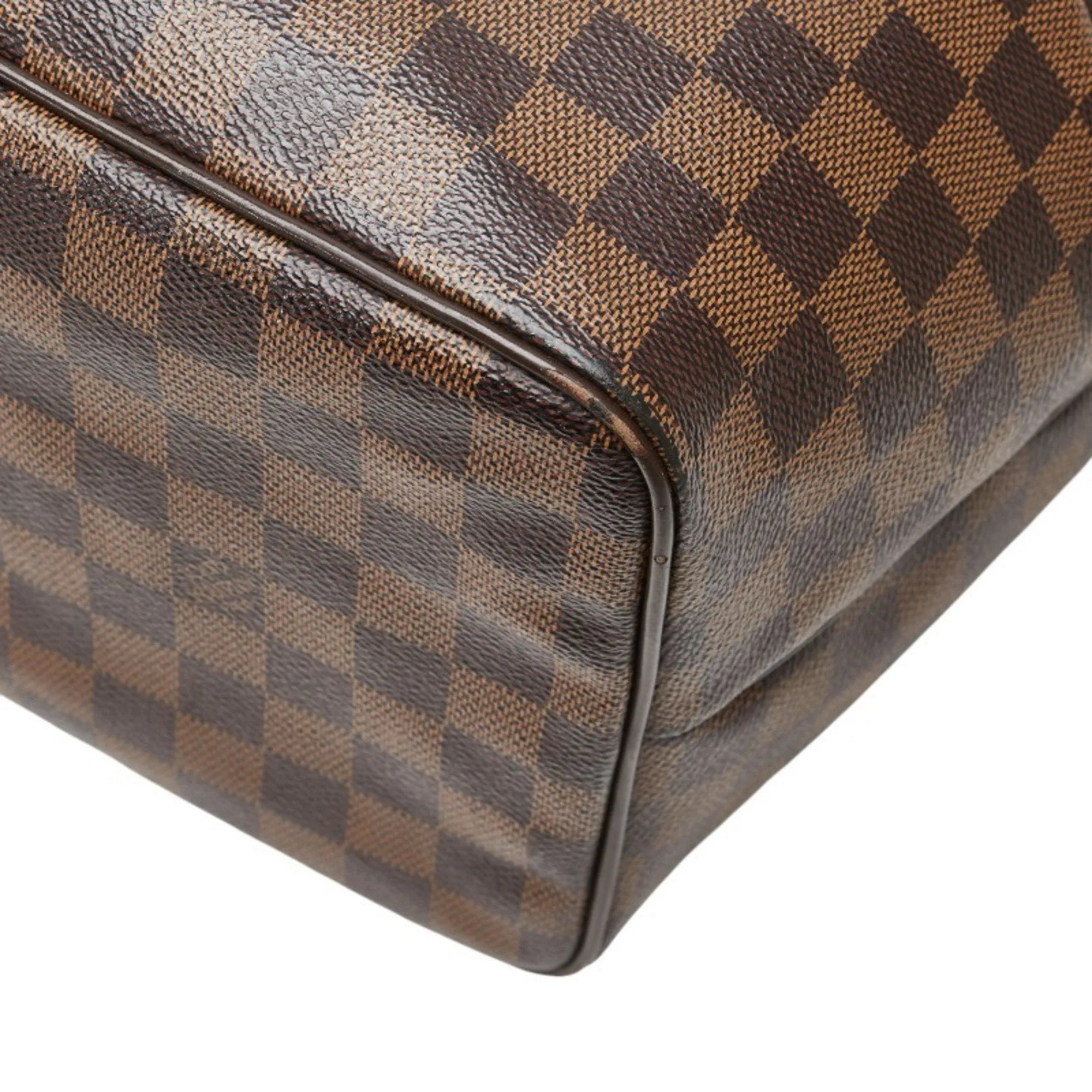 Louis Vuitton Damier Canvas Pvc Leather Shoulder Bag Tote Bag (Pre-Owned)