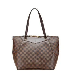 Louis Vuitton Damier Canvas Pvc Leather Shoulder Bag Tote Bag (Pre-Owned)