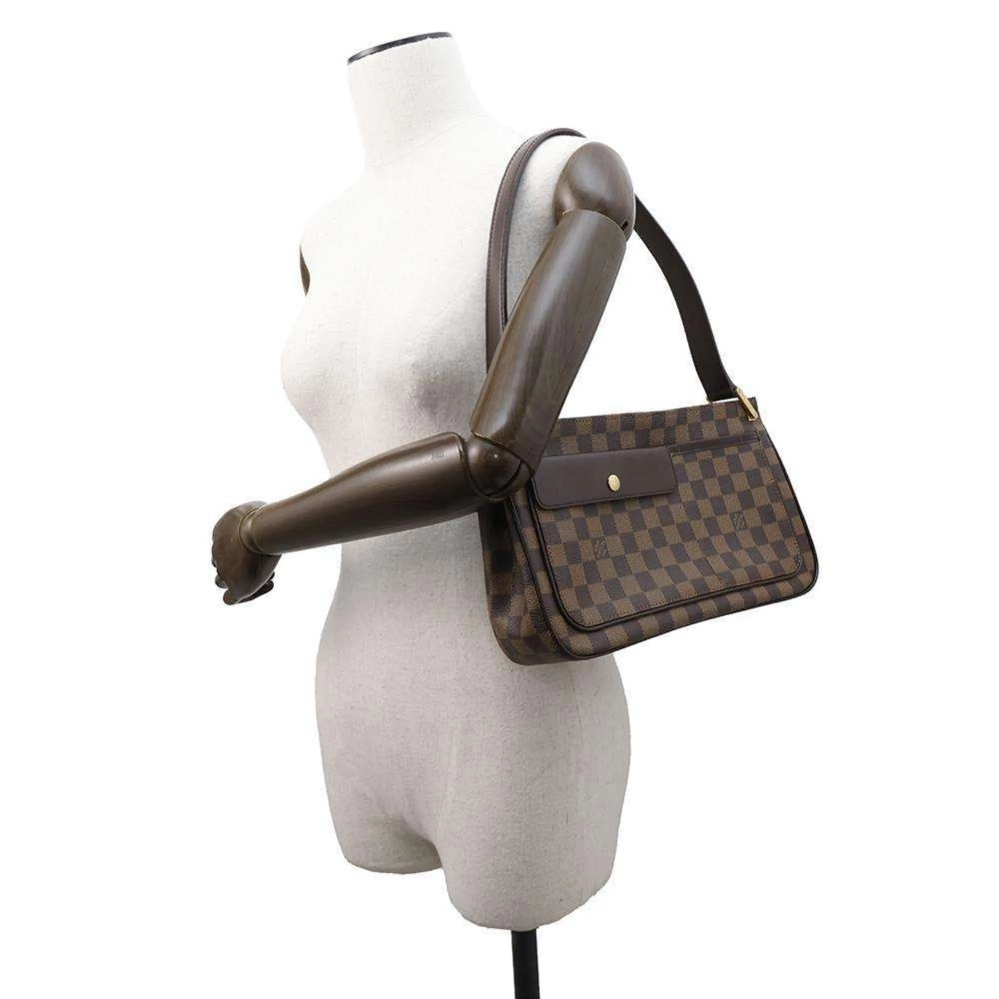 Louis Vuitton Damier Canvas Shoulder Bag (Pre-Owned)