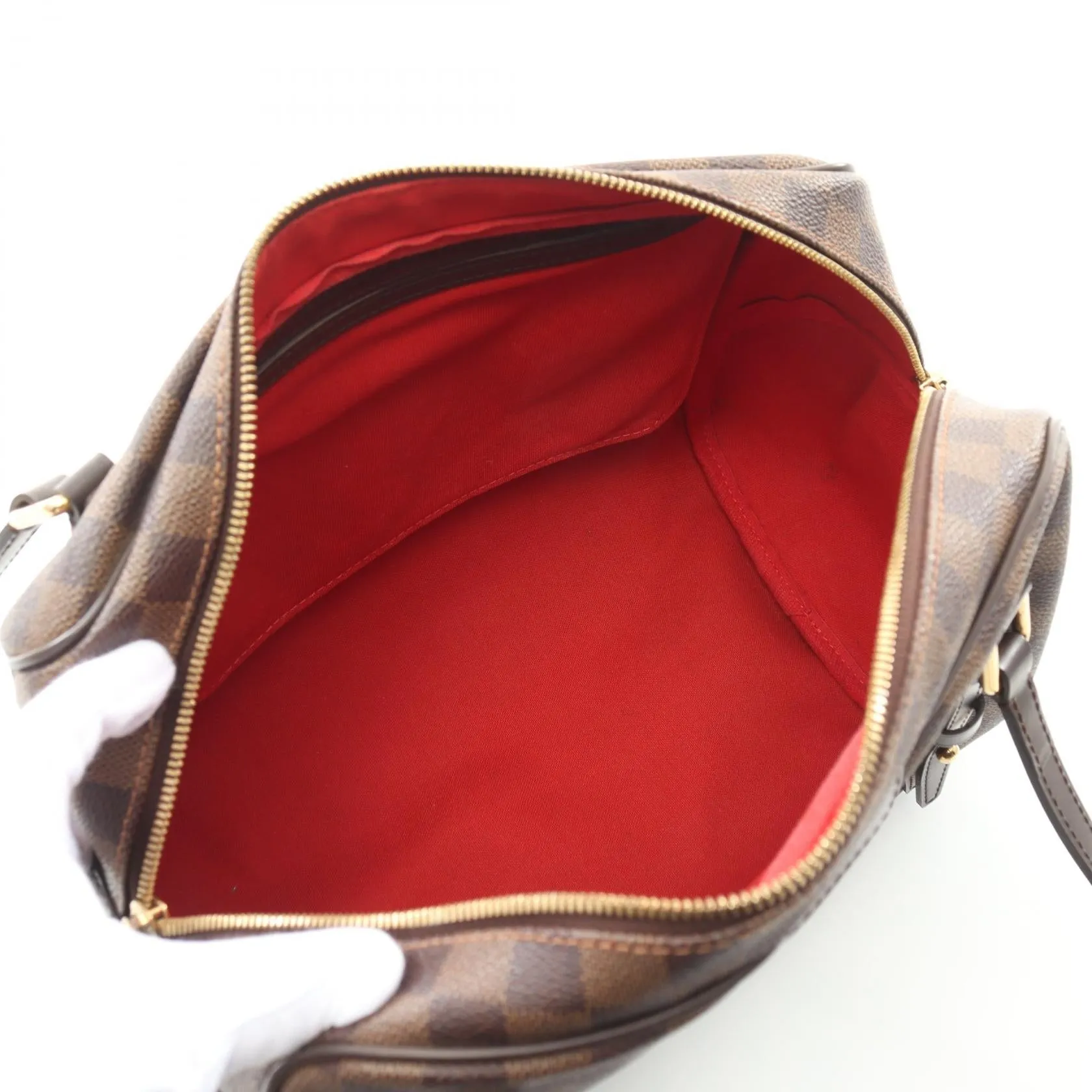 Louis Vuitton Damier Coated Canvas Leather Shoulder Bag