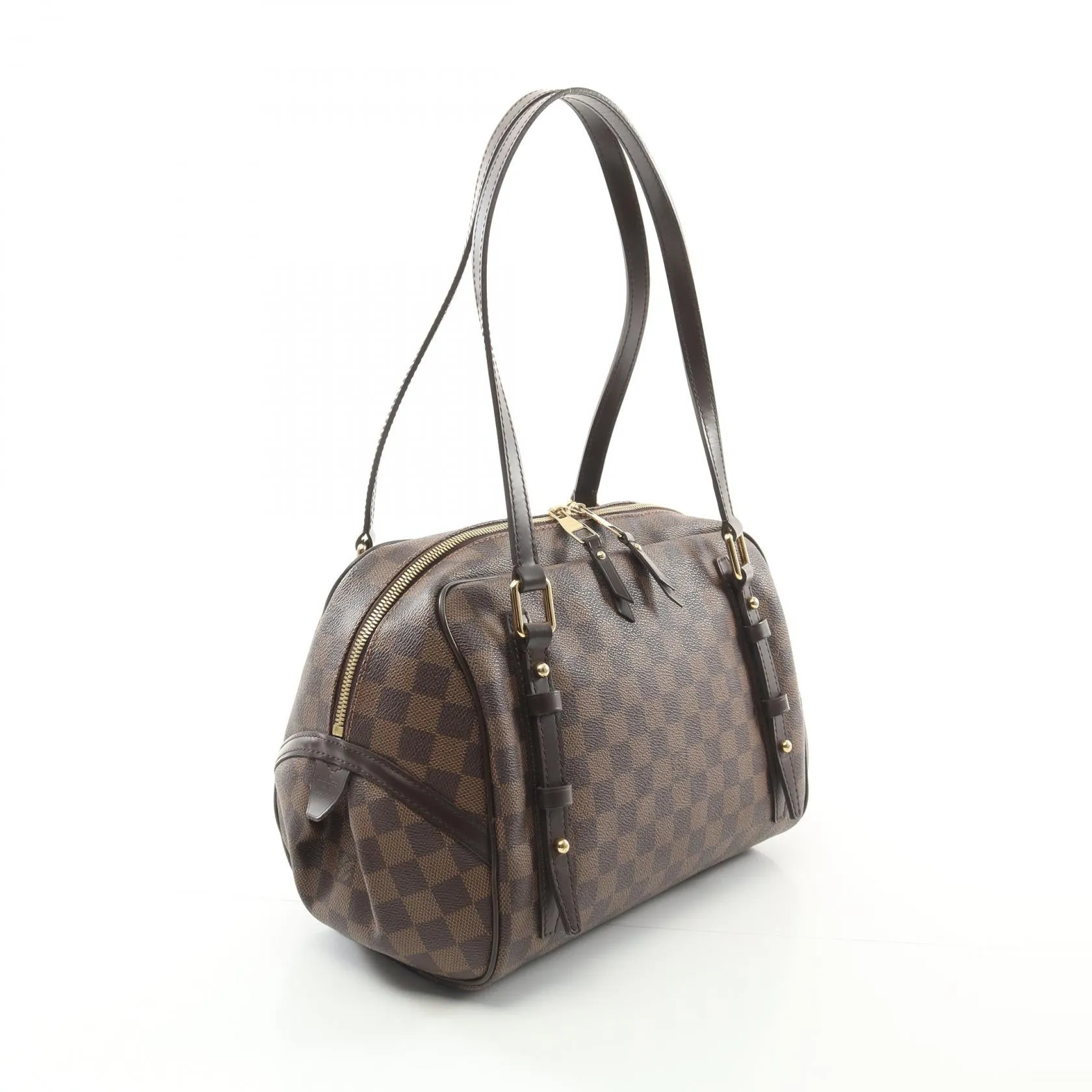 Louis Vuitton Damier Coated Canvas Leather Shoulder Bag