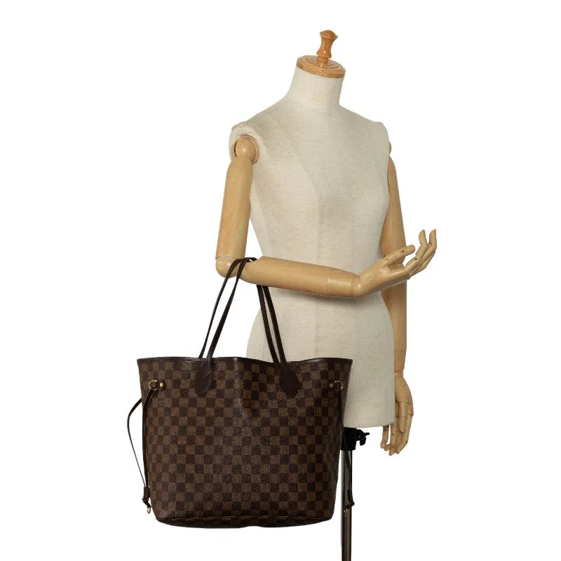 Louis Vuitton Damier Neverfull MM Shoulder Bag Tote Bag N51105