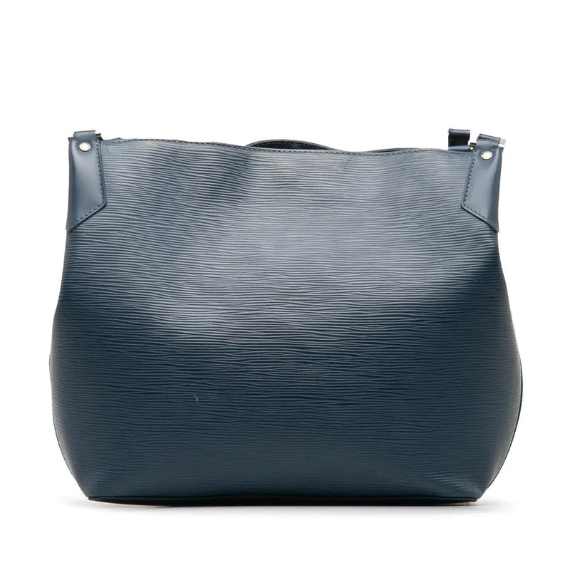 Louis Vuitton Epi Mandala MM Shoulder Bag M5889G Myrtille Blue