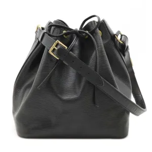 Louis Vuitton Epi Noir Epi Leather Shoulder Bag (Pre-Owned)